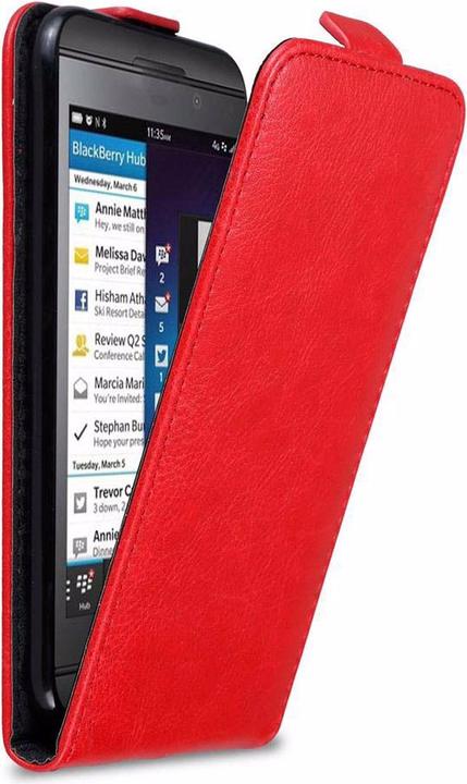 Actual product image Cadorabo Flip like Invisible Cover (Blackberry Z10)
