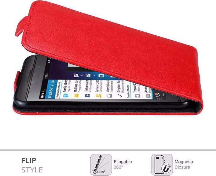 Actual product image Cadorabo Flip like Invisible Cover (Blackberry Z10)