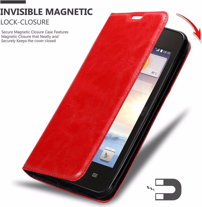 Productafbeelding Cadorabo Boek Onzichtbare Magneethoes (Huawei Ascend Y330, Huawei Ascend Y360)