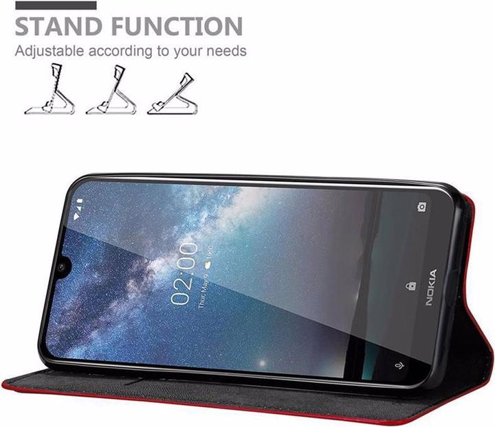 Productafbeelding Cadorabo Boek Onzichtbare Magneethoes (Nokia 2.2)