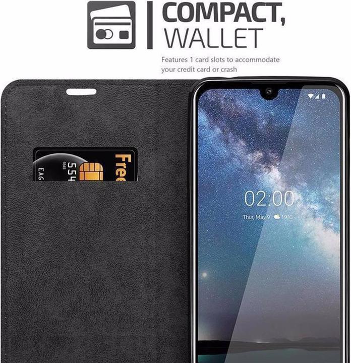 Productafbeelding Cadorabo Boek Onzichtbare Magneethoes (Nokia 2.2)