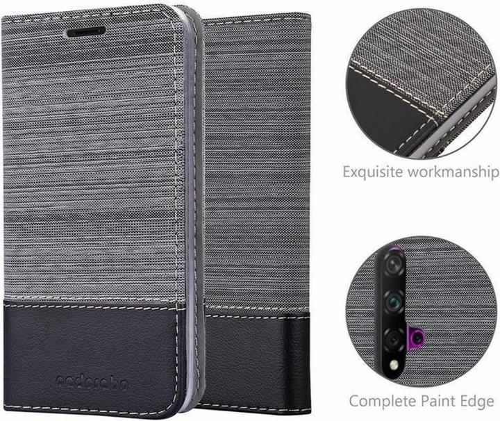 Actual product image Cadorabo Book Jeans Optics Cover (Huawei Nova 5, Huawei Nova 5 Pro)