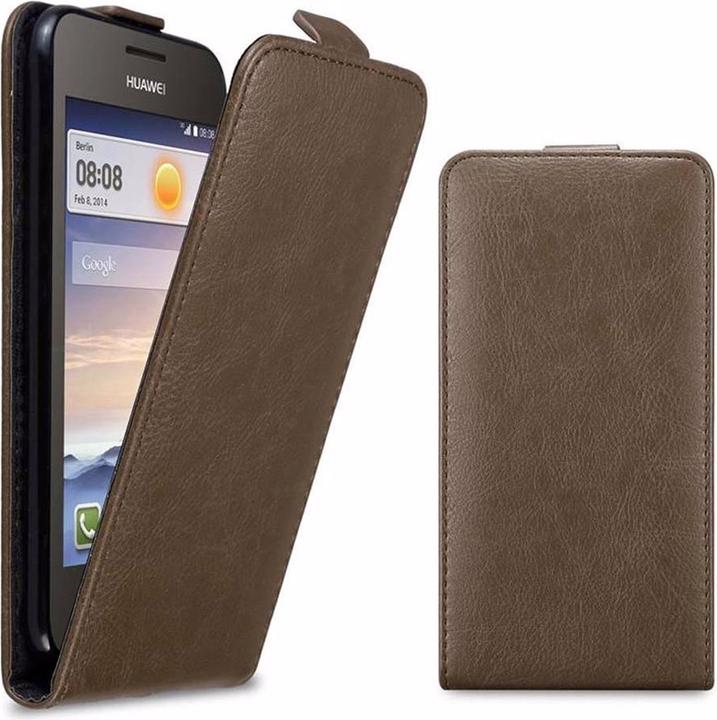 Actual product image Cadorabo Flip like Invisible Cover (Huawei Ascend Y330)
