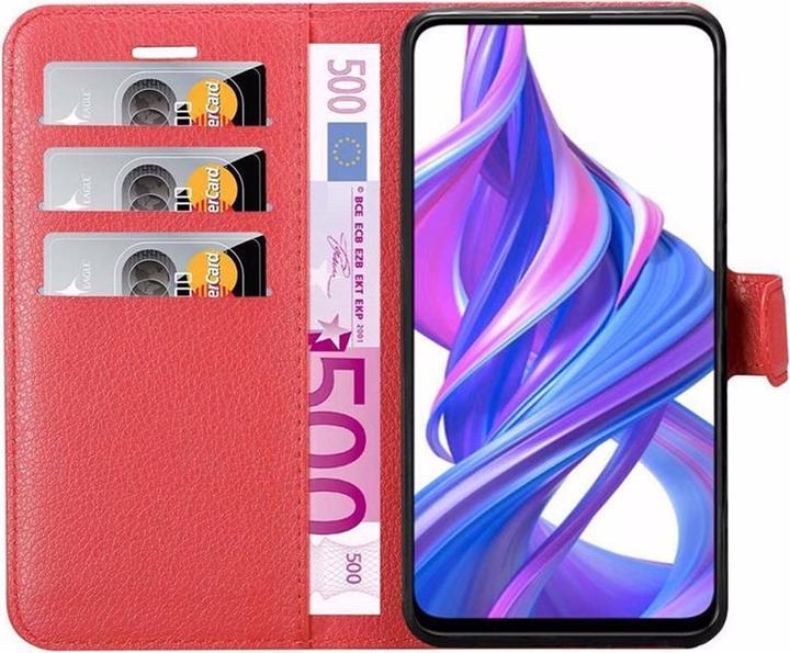 Actual product image Cadorabo Book with stand function cover (Honor 9X Pro)