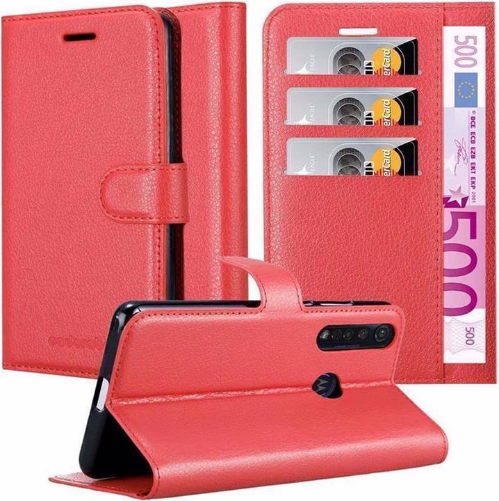 Productafbeelding Cadorabo Boek met kaft met standfunctie (Motorola Moto G8 Plus)