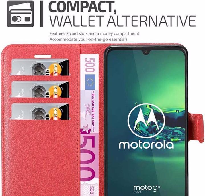 Productafbeelding Cadorabo Boek met kaft met standfunctie (Motorola Moto G8 Plus)