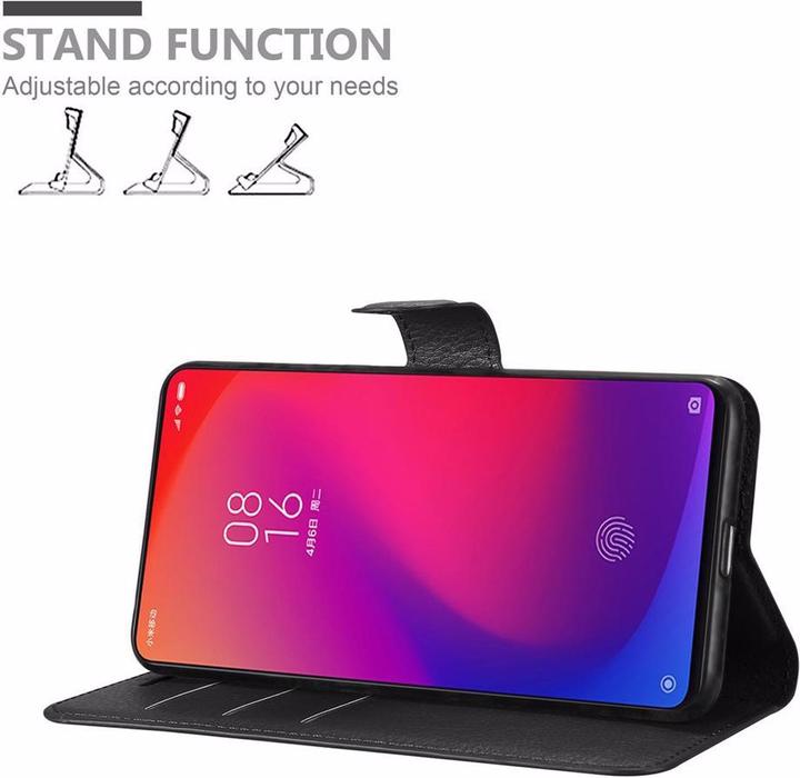 Actual product image Cadorabo Book with stand function cover (Xiaomi Redmi K20, Mi 9)