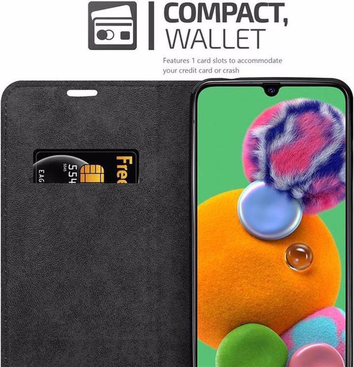Produktbild Cadorabo Book Invisible Magnet Cover (Samsung Galaxy A90 5G)
