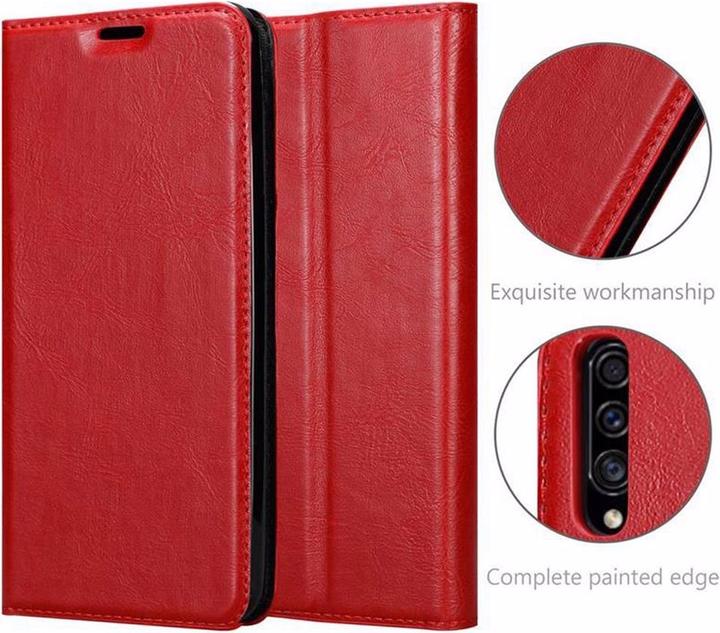 Actual product image Cadorabo Book Invisible Magnet Cover (Samsung Galaxy A90 5G)