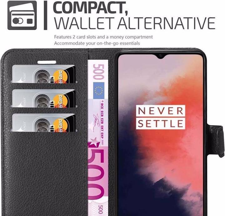 Productafbeelding Cadorabo Boek met kaft met standfunctie (OnePlus 7T)