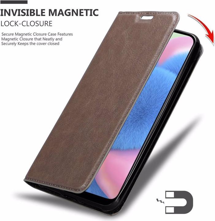 Productafbeelding Cadorabo Boek Onzichtbare Magneethoes (Samsung Galaxy A30)