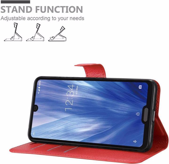 Productafbeelding Cadorabo Boek met kaft met standfunctie (Sharp Aquos R3)