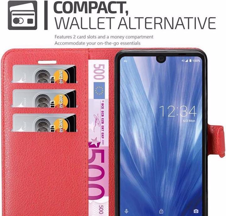 Productafbeelding Cadorabo Boek met kaft met standfunctie (Sharp Aquos R3)