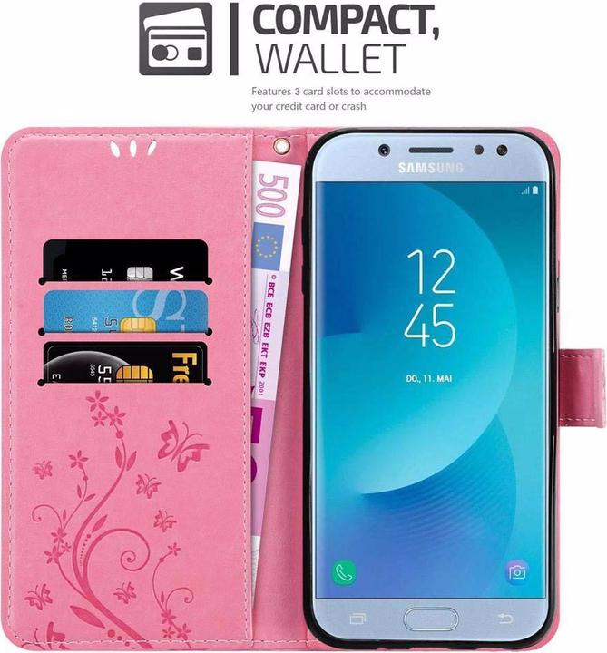 Productafbeelding Cadorabo Bloemen Boekomslag (Samsung Galaxy J5 (2017))