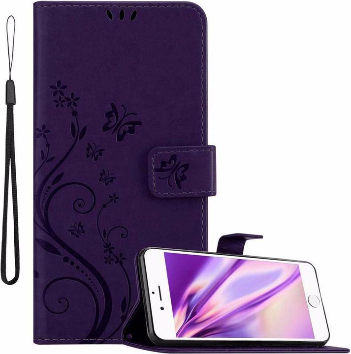 Actual product image Cadorabo Flower Book Cover (Apple iPhone 6s Plus, Apple iPhone 6 Plus)