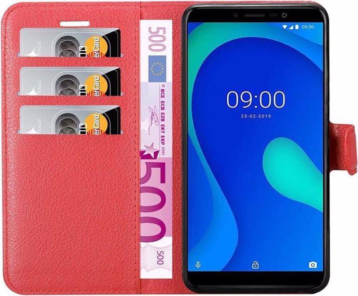 Produktbild Cadorabo Book mit Standfunktion Cover (Wiko Y80)