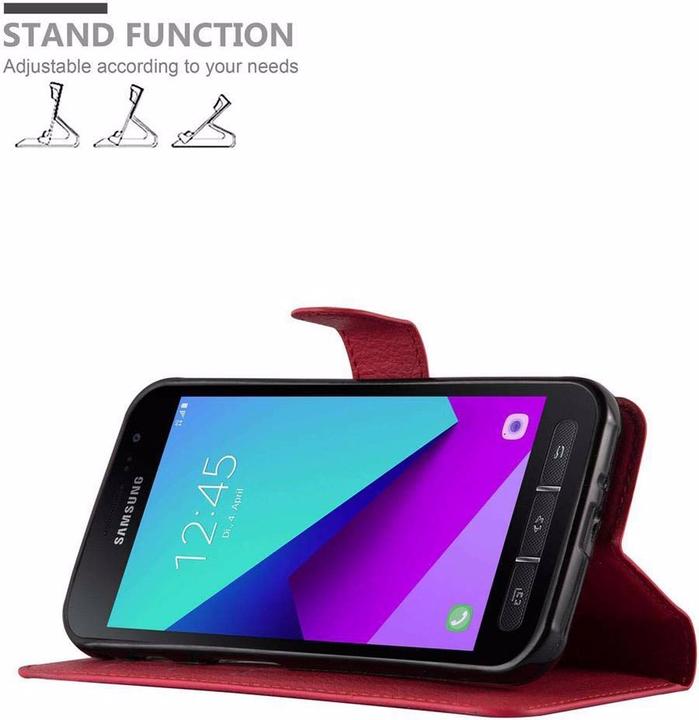 Produktbild Cadorabo Book mit Standfunktion Cover (Samsung Galaxy Xcover 4s, Samsung Galaxy Xcover 4)