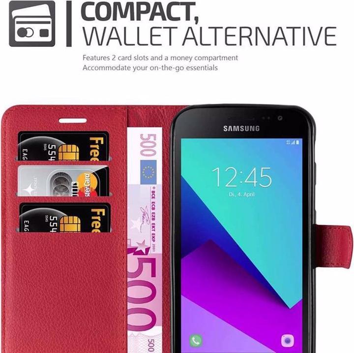 Produktbild Cadorabo Book mit Standfunktion Cover (Samsung Galaxy Xcover 4s, Samsung Galaxy Xcover 4)