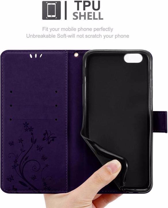 Image du produit Cadorabo Couverture du livre de fleurs (Apple iPhone 6)