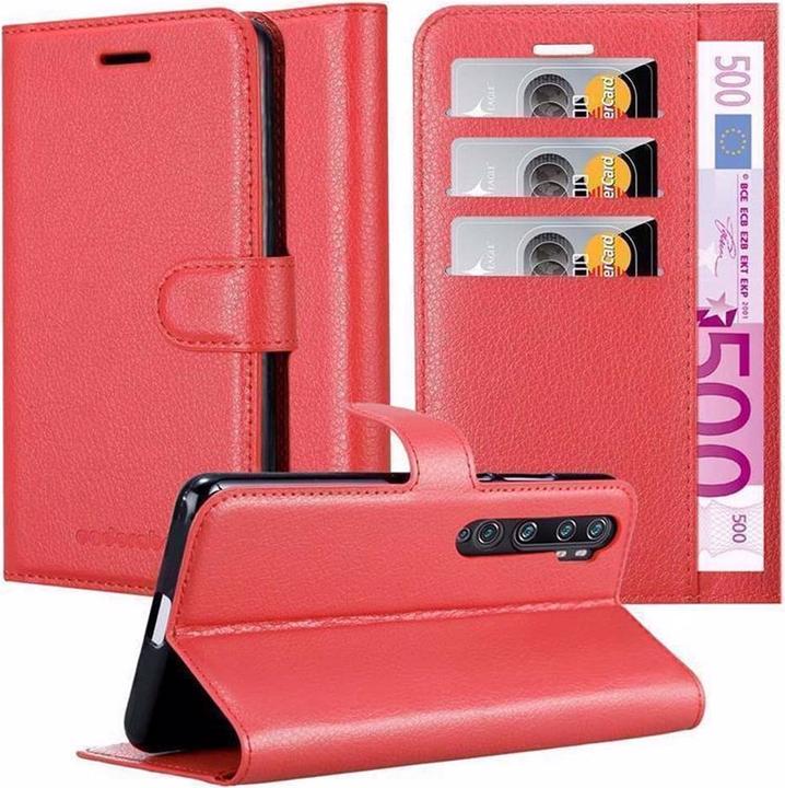 Actual product image Cadorabo Book with stand function cover (Xiaomi Redmi Note 10S, Xiaomi Mi Note 10)