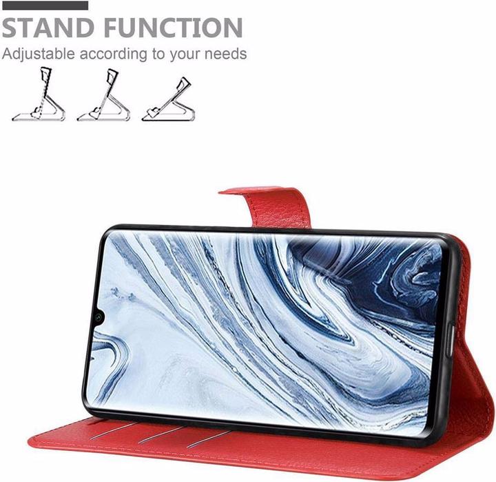 Actual product image Cadorabo Book with stand function cover (Xiaomi Redmi Note 10S, Xiaomi Mi Note 10)