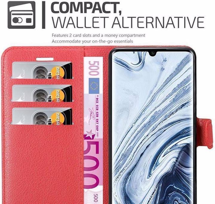 Actual product image Cadorabo Book with stand function cover (Xiaomi Redmi Note 10S, Xiaomi Mi Note 10)