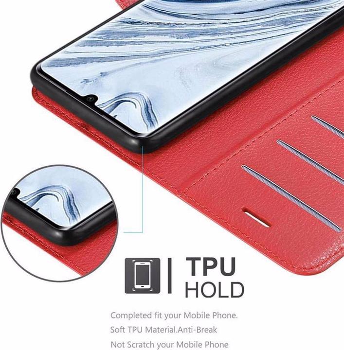 Actual product image Cadorabo Book with stand function cover (Xiaomi Redmi Note 10S, Xiaomi Mi Note 10)