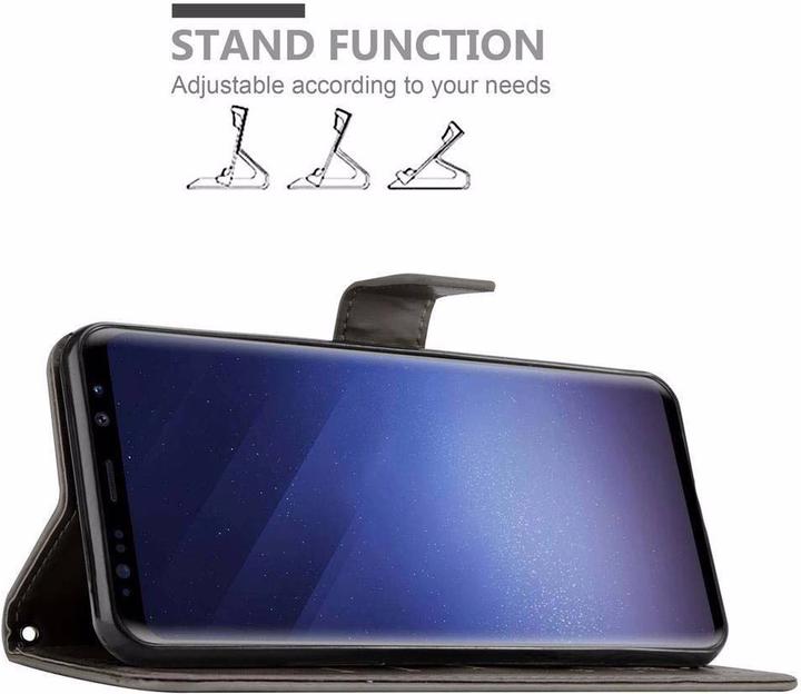 Actual product image Cadorabo Flower Book Cover (Samsung Galaxy S9)