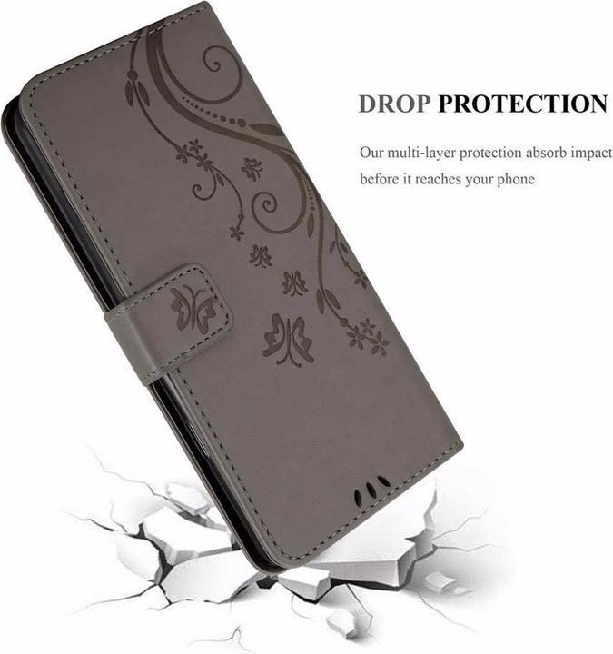 Actual product image Cadorabo Flower Book Cover (Samsung Galaxy S9)