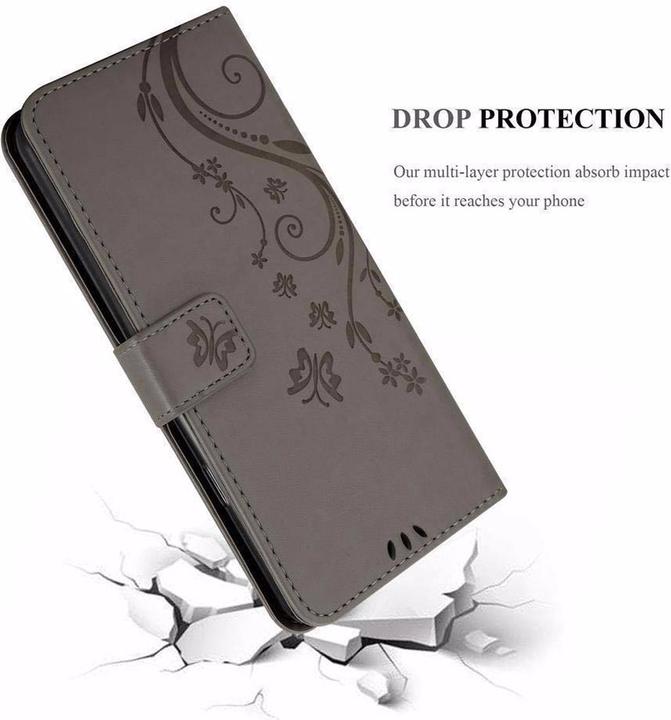 Actual product image Cadorabo Flower Book Cover (Apple iPhone 11 Pro)