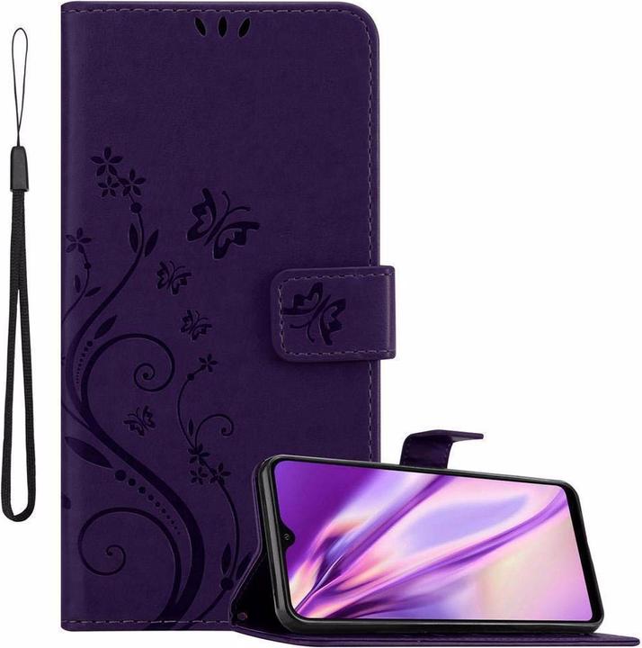 Floral violet foncé