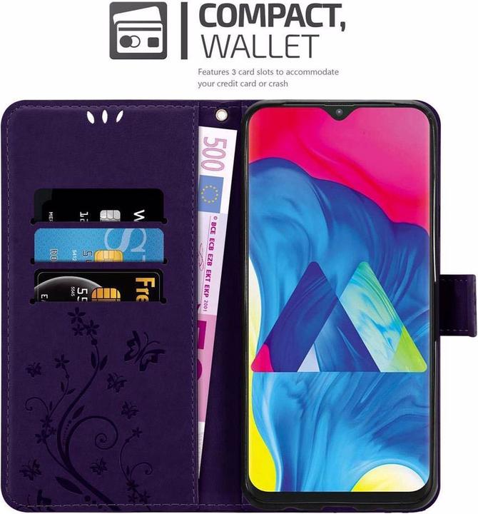 Immagine prodotto Cadorabo Copertina del libro di fiori (Samsung Galaxy A10, HTC One M10)