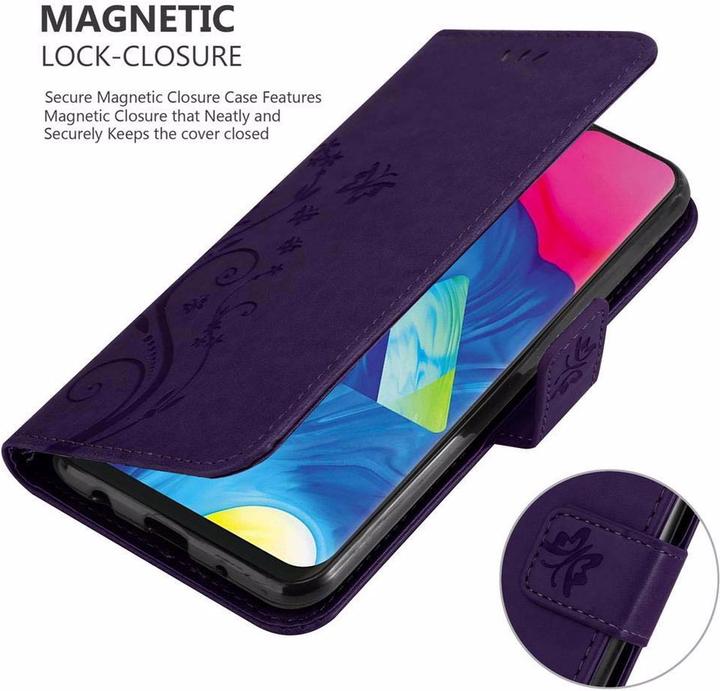 Immagine prodotto Cadorabo Copertina del libro di fiori (Samsung Galaxy A10, HTC One M10)