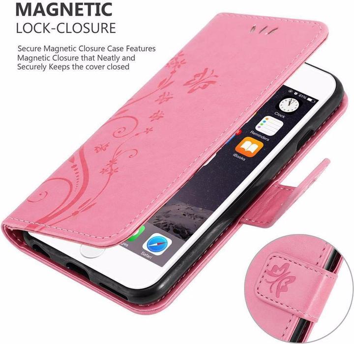 Actual product image Cadorabo Flower Book Cover (Apple iPhone 6, Apple iPhone 6s)