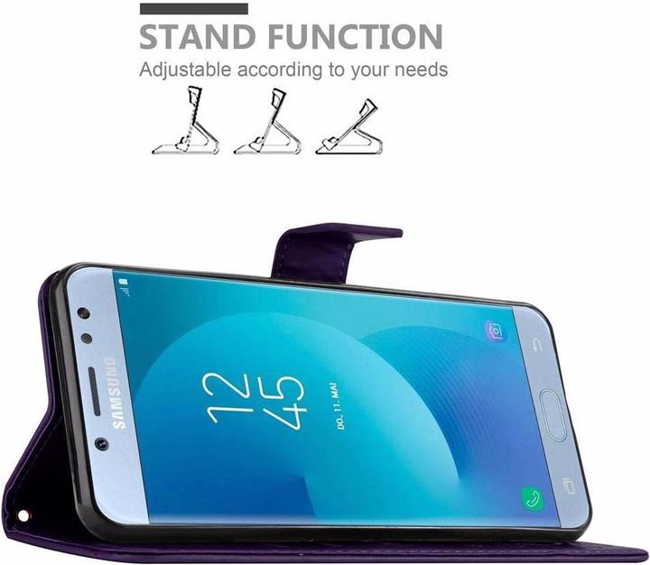 Image du produit Cadorabo Couverture du livre de fleurs (Samsung Galaxy J5 (2017))