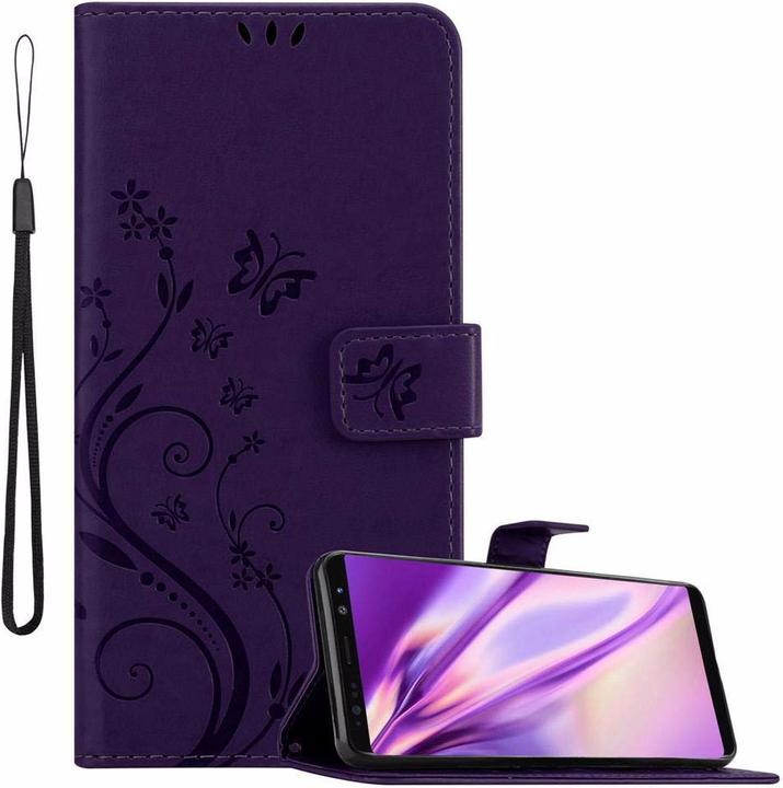 Actual product image Cadorabo Flower Book Cover (Samsung Galaxy Note 8)