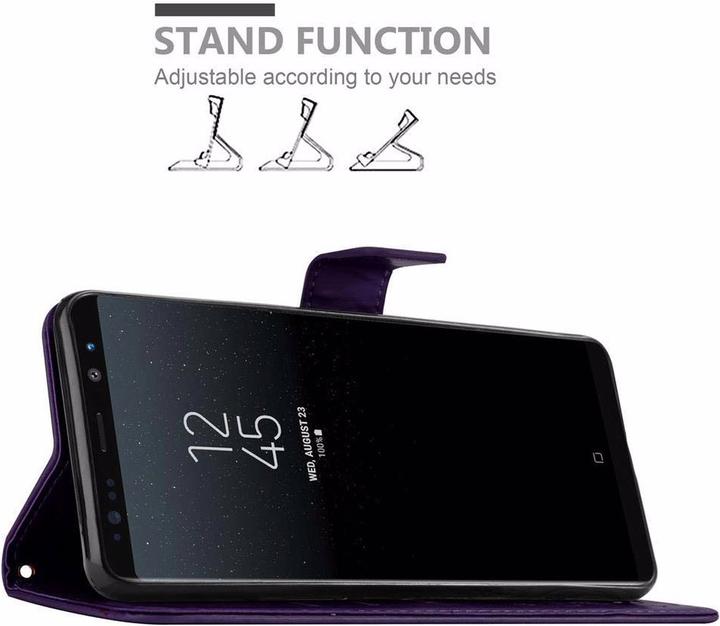 Actual product image Cadorabo Flower Book Cover (Samsung Galaxy Note 8)