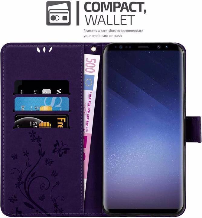 Produktbild Cadorabo Flower Book Cover (Samsung Galaxy S9)