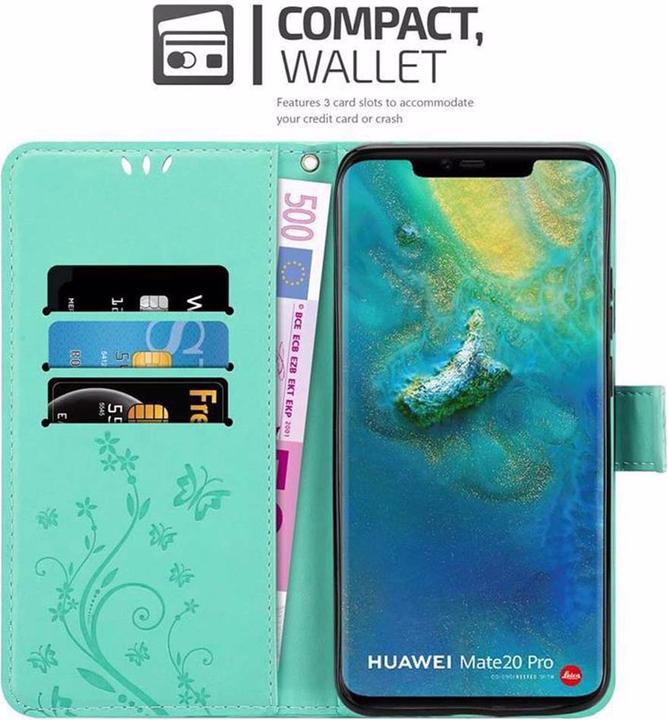 Actual product image Cadorabo Flower Book Cover (Mate 20 Pro)