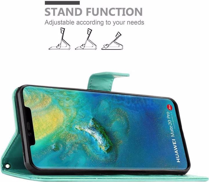 Actual product image Cadorabo Flower Book Cover (Mate 20 Pro)
