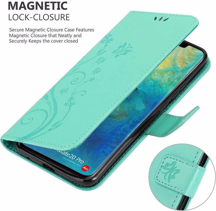 Actual product image Cadorabo Flower Book Cover (Mate 20 Pro)