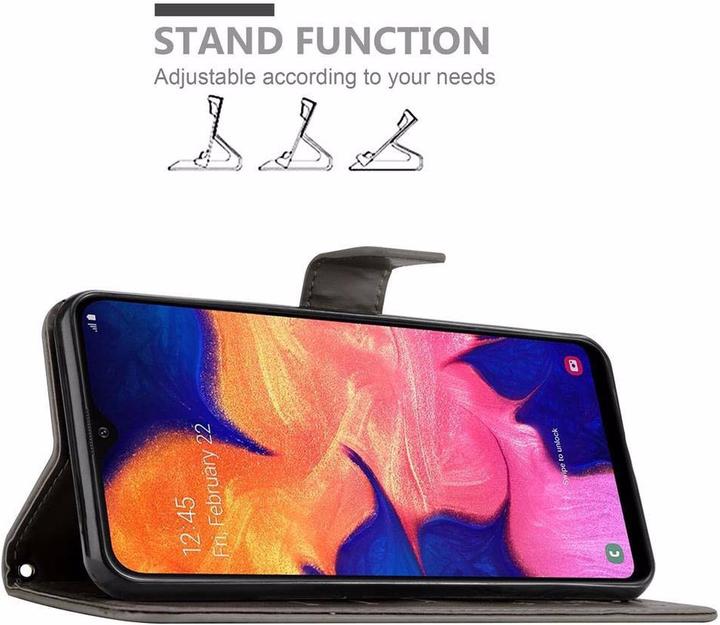 Image du produit Cadorabo Couverture du livre de fleurs (Samsung Galaxy A10, HTC One M10)
