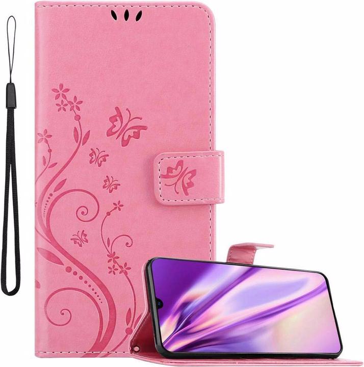 Actual product image Cadorabo Flower Book Cover (Samsung Galaxy A70)