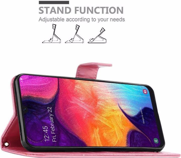 Actual product image Cadorabo Flower Book Cover (Samsung Galaxy A30s, Samsung Galaxy A50s)