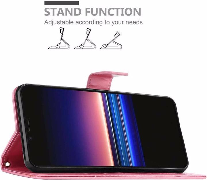 Image du produit Cadorabo Couverture du livre de fleurs (Sony Xperia 1, Sony Xperia XZ4)