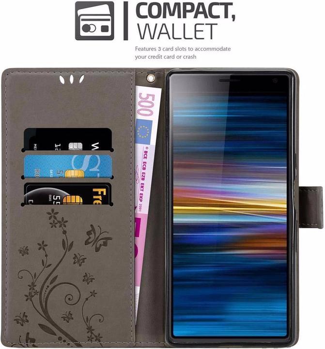 Immagine prodotto Cadorabo Copertina del libro di fiori (Sony Xperia XA3, Sony Xperia 10)