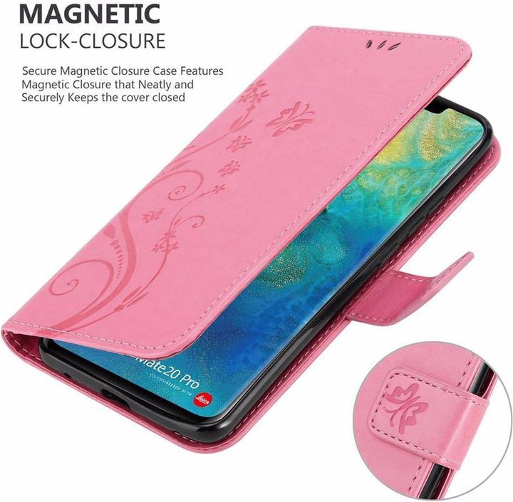 Actual product image Cadorabo Flower Book Cover (Mate 20 Pro)