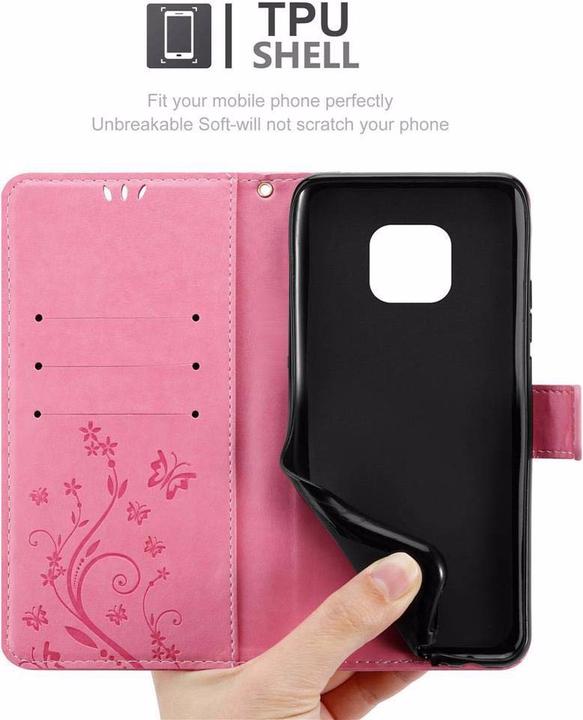 Actual product image Cadorabo Flower Book Cover (Mate 20 Pro)