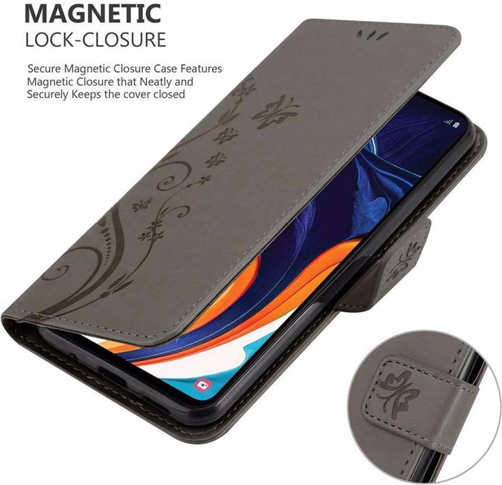 Immagine prodotto Cadorabo Copertina del libro di fiori (Samsung Galaxy A60, Samsung Galaxy M40)