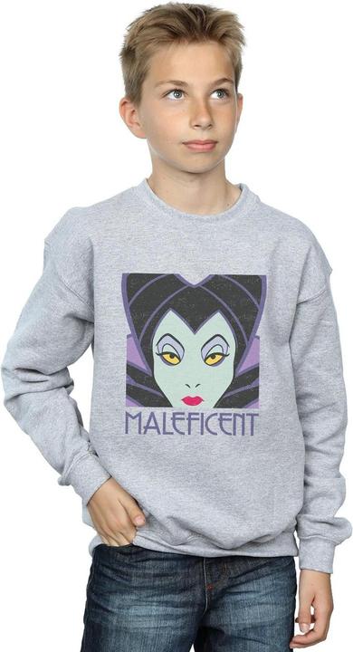 Immagine prodotto Disney Maleficent Cropped Head Felpa Ragazzi (152, 158)